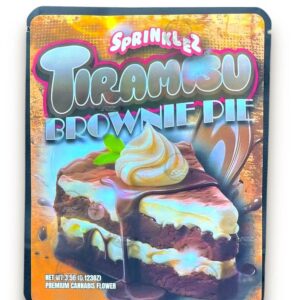 Tiramisu Brownie Pie Sprinklez | Sprinklez Rich Dessert Flavor