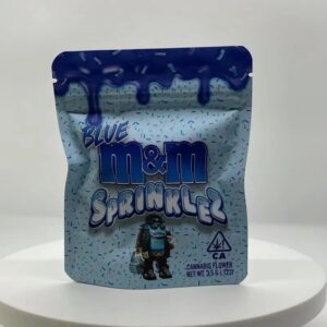 Blue M&M Gumdropz | Sprinklez Candy Chocolate Flavor