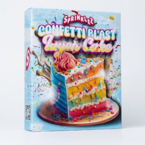 Confetti Blast Layer Cake | Sprinklez Sweet Cake Flavor