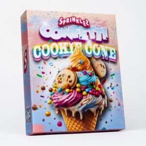 Confetti Cookie Cone | Sprinklez Sweet Cream Flavor