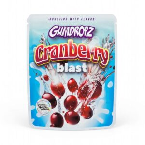 Cranberry Blast Gumdropz | Sprinklez Gumdropz Bold Cranberry Flavor