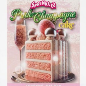 Pink Champagne Cake Gumdropz | Sprinklez Sweet Dessert Flavor